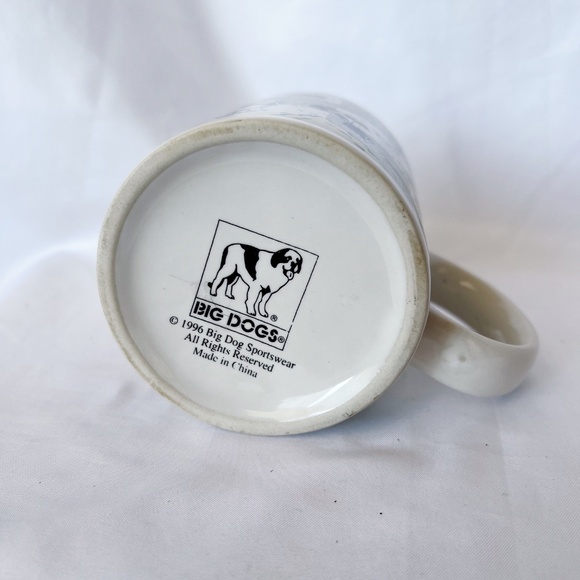 Vintage 1996 Big Dogs Mug Chef Print - Picture 7 of 7